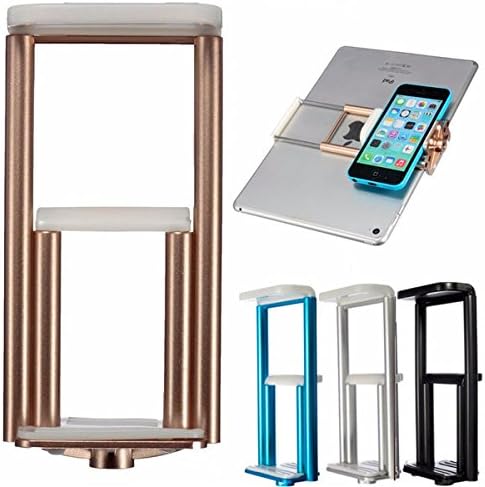 Universal 2 in 1 Phone Tablet Camera GPS Stand Clip Bracket Tripod Holder Mount (Random: Color)