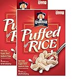Quaker Puffed Rice, 6.4 oz (Pack of 2)