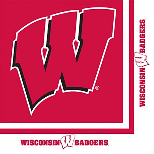 UPC 093422388948, Club Pack of 240 NCAA Wisconsin Badgers 2-Ply Tailgating Party Lunch Napkins