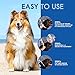 ERGMY Dog Flea Collars - Durable Dog Flea Medicine - Allergy Free, Odorless and Waterproof Flea Collar