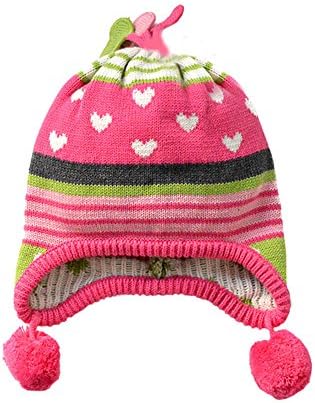 Tou Baby Girl's Winter Hats Warm Crochet Hats Christmas Caps 0-10t (6-10)