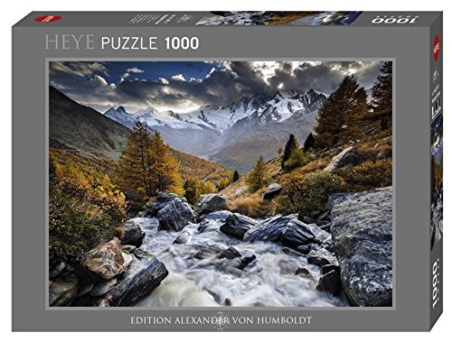 Heye Mountain Stream 1000 Piece Edition Alexander Von Humboldt Jigsaw Puzzle