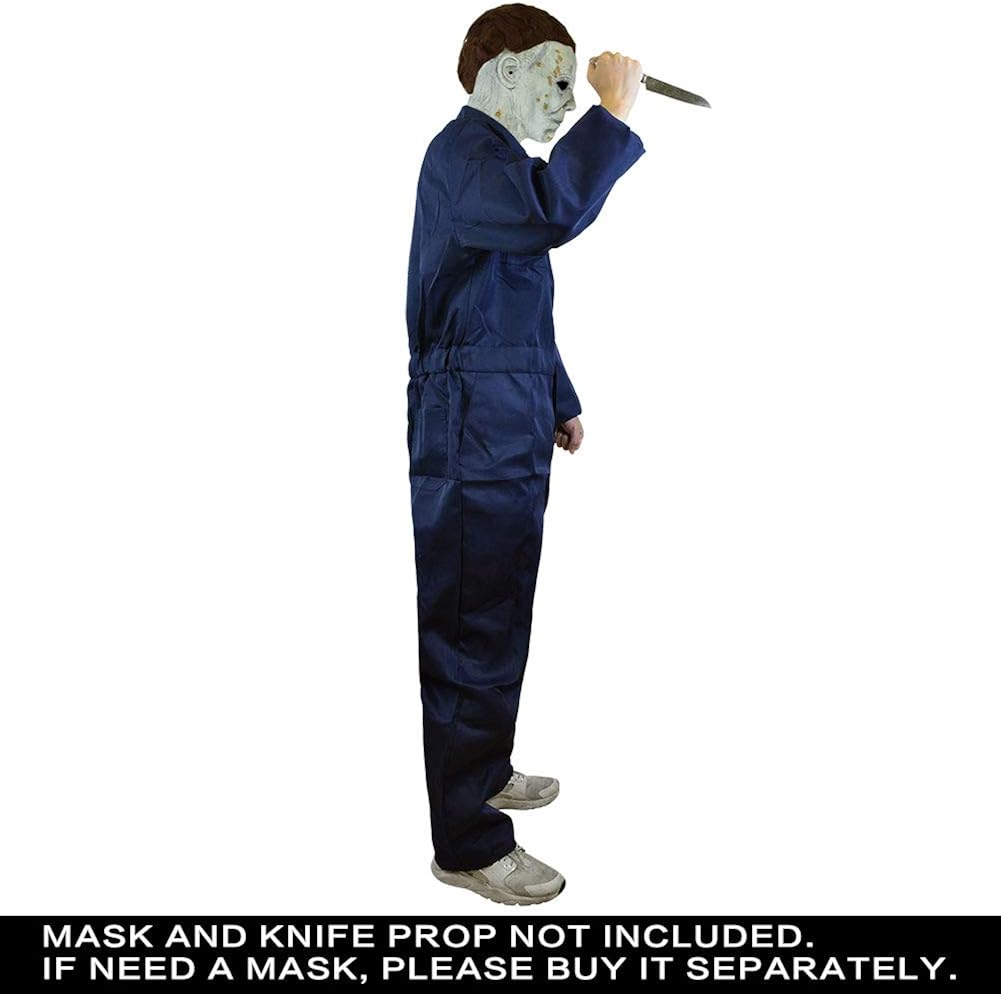 Halloween Michael Myers Costume for Adult, Horror Killer Cosplay Props: Clothing