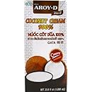 Aroy-D Pure Coconut Cream, 33.8 Fluid Ounce (Pack of 3)