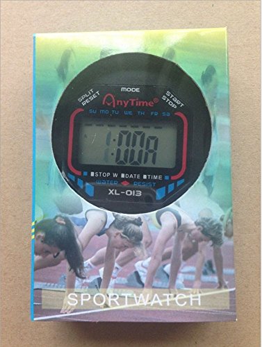 Hewnda Professional Digital Handheld Chronograph Sports Stopwatch Timer Stopwatch