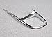 Beautost Fit for Toyota Highlander 2015 2016 2017 2018 2019 Chrome Rear Fog Light Lamp Cover Trim