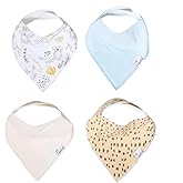 Copper Pearl Baby Bandana Drool Bibs for Drooling and Teething 4 Pack Gift Set Aussie