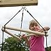 Cargo Climbing Net, Triangle Rope Ladder and Disc Swing Bundle - Attachments for Outdoor Swing Sets, Backyard Play Sets, Playhouses, etc.
