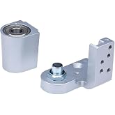 Offset Pivot Hinge, Half Surface, 125 lb.