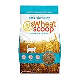 sWheat Scoop Fast-Clumping All-Natural Cat Litter, 14lb Bag