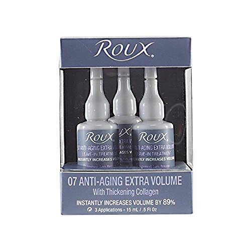 Roux Anti Aging Ampolletas, 07 Extra Volume, 3 Count