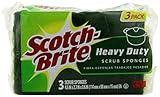 Scotch-Brite Heavy Duty Scrub Sponge, 3-Count