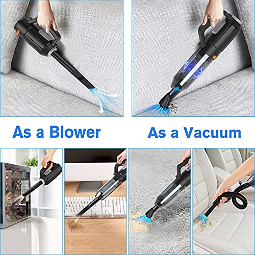 Rechargeable Compressed Air Duster for Keyboard Cleaning, Replaces