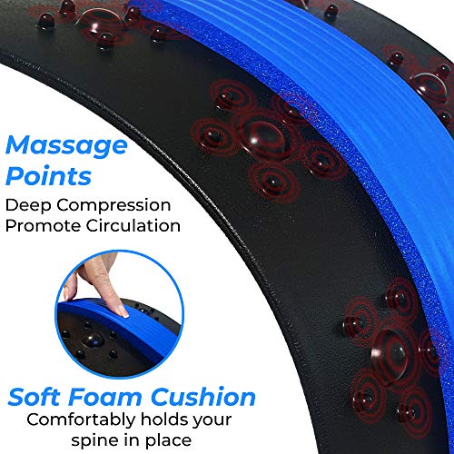 Back Stretcher for Pain Relief, Cracking Device Spine Adjustable Popper Board