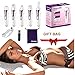 Painless Hair Remover for Women 5 in 1 Rechargeable Razors Portable Waterproof Hair Removal for Face/Legs/Arms/Eyebrow/Nose/Bikini Trimmer Body Shaver for Ladies (Purple)-2018 Exclusive