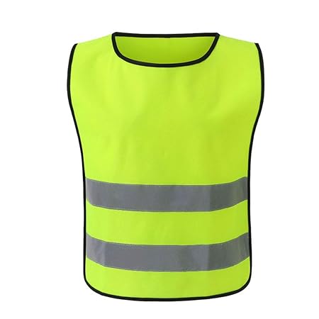 LYL-Safety-Westen Weste Motorrad Warnschutzwesten reflektierende Warnkleidung Warnweste reflektierende Streifenjacke (Color :