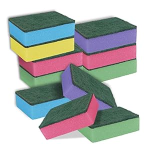 York Prestige schuurspons Welle 4+1 stuks Gratis, groen, standaard, 30