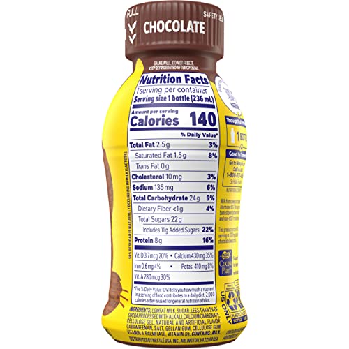 NESQUIK CHOCOLATE LOWFAT MILK, READY TO DRINK