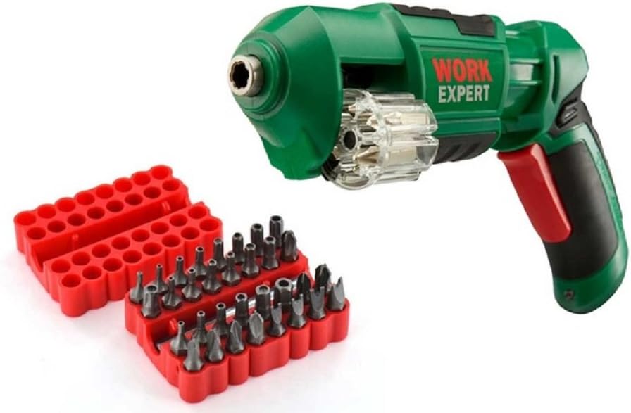 Work Expert 3.6V LiIon Multi Use Electric Revolver Screwdriver (with 6