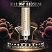 Dimmable E11 Bulbs 9 Watt 1105lm 110v 120v Warm White 3000K 100W Halogen Replacement JD T4 E11 Mini Candelabra Base Fan Light Bulb 1 Packs