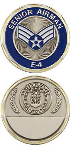 U.S. Air Force Senior Airman E-4 Challenge Coin