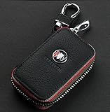 Amooca Car Smart Key Chain Leather Holder Cover Case Fob Remote For Buick