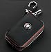 Amooca Car Smart Key Chain Leather Holder Cover Case Fob Remote For Buick