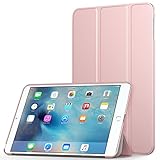 MoKo Case for iPad Mini 4 - Ultra Slim Lightweight Smart-shell Stand Cover Case With Auto Wake / Sleep for Apple iPad Mini 4 (2015 edition) 7.9 inch iOS Tablet, Rose GOLD