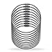 Luggage Tag Loops - Stainless Steel Metal Wire Straps (10 pack)