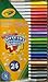 Crayola Markers for Kids, Set of 24 Supertips Washable Markers, Non-Toxic, Ages 3, Multicolor Tip, 24 Count (Pack of 1)