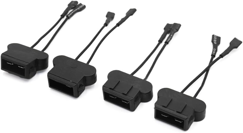Amazon Uxcell 車ホーン配線アダプタ プラスチック ワイヤハーネス ピグテールソケット フォルクスワーゲンに対応 4個入り ホーン 車 バイク
