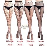 MERYLURE Black Fishnet Pantyhose 2 Pairs Women's