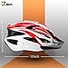 JBM Adult Cycling Bike Helmet Specialized for Men Women Safety Protection CPSC Certified (18 Colors) Black / Red / Blue / Pink / Silver Adjustable Lightweight Helmet with Reflective Stripe and Remova