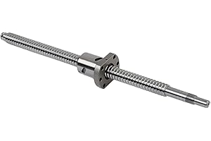 2005 Linear Motion CNC Ball Screw with Anti Backlash Nut, Coavoo SFU2005 2600mm / 102.36 inch 20mm Ballscrew with Standard End Machine for BK15 BF15