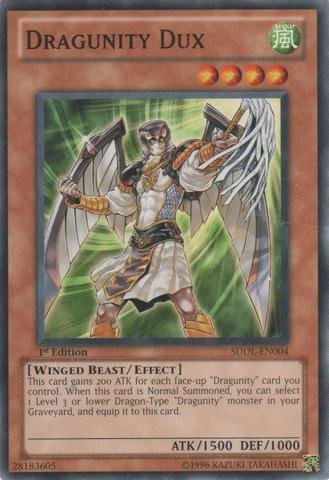 Yu-Gi-Oh! - Dragunity Dux (SDDL-EN004) - Structure Deck: Dragunity Legion - 1st Edition - Common