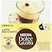 Nescafé Dolce Gusto Latte Macchiato Vanilla, Pack of 3, 3 x 16 Capsules (24 Servings)