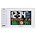 La Crosse Technology C87061 C87207 Color Dual Alarm Clock with USB Charging Port, White
