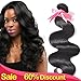 Lin Hair Unprocessed Virgin Brazilian Body Wave Human Hair Extension Brazilian Natural Hair Weave Weft 1 Bundle #1b (8