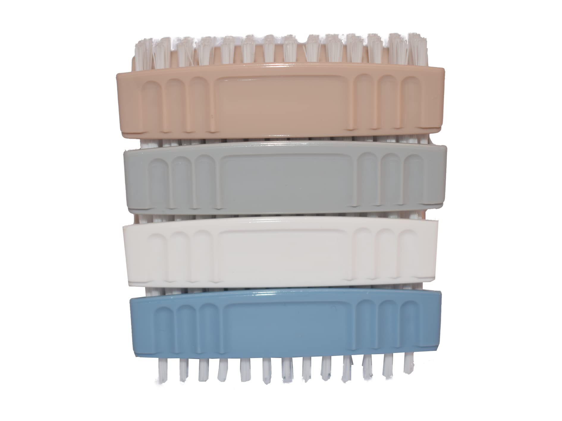 Plastic Nail Brush Set of 4