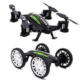 ToyPark New Design Cam Off-road Remote Control Flying Car with 2.4G RC Quadcopter