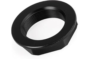 Artudatech Billet Steering Stem Nut Black for SUZUKI KATANA 2019-2022, for YAMAHA YZF-R1M 2015-2018, for KAWASAKI Ninja ZX-6R