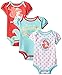 Disney Baby Girls' The Little Mermaid Ariel Bodysuit (Pack of 3)