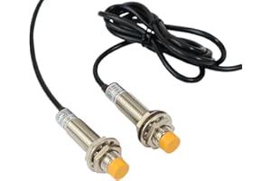 AMEIP Proximity Switch Sensor,2 Pcs Inductive Proximity Detection Switch NPN NO DC 6V-36V 4mm Normally Open 6-36V Approach Sensor