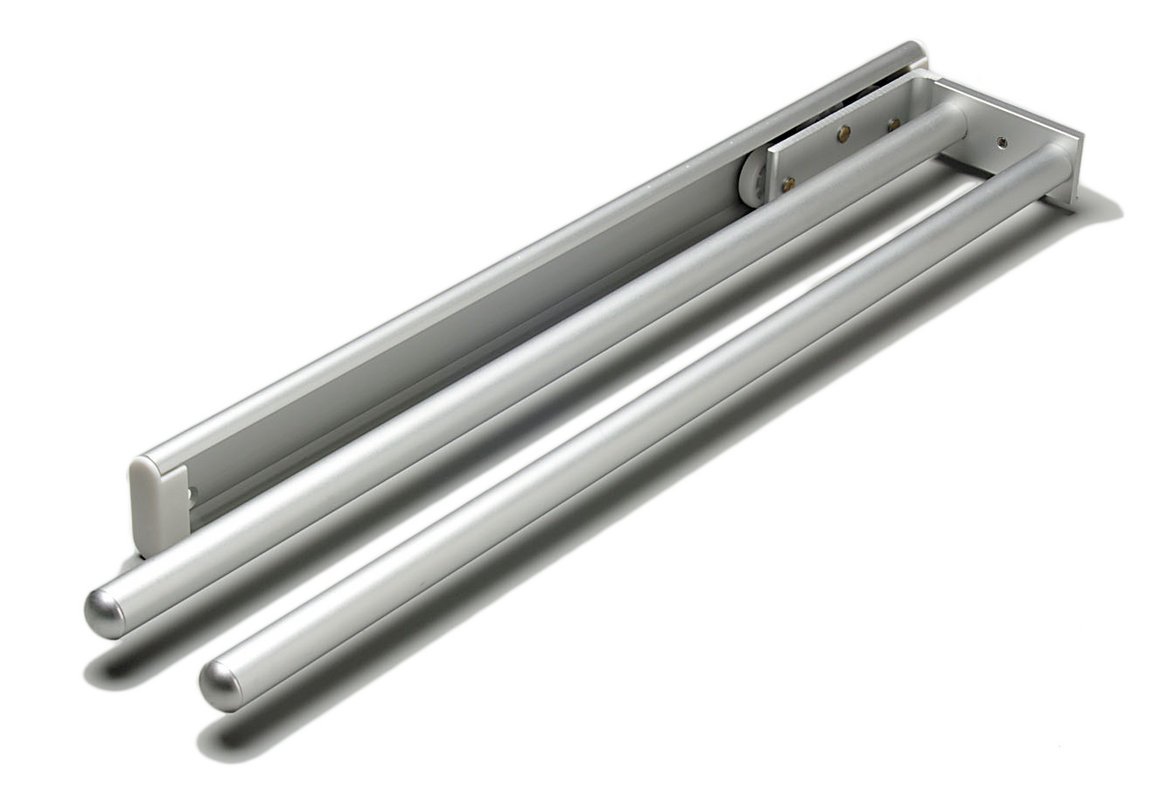 Best Chrome Under Cabinet Pullout Towel Bar