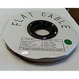 Pc Accessories - 10P 100 Feet Spool 1.27mm IDC Flat Ribbon Cable for 2.54mm Connectors, 10 Wire, 10 Conductors,