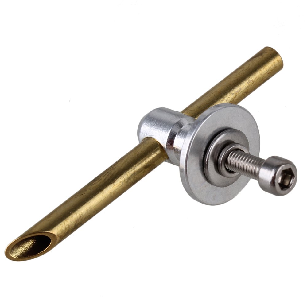 BQLZR Silver 50mm Length ID 3mm OD 4mm Tube Transom Mounting Water Pickup For RC Boat