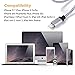 Cordify 4Pack Extra Long 6FT Lightning to USB Charger, 8 Pin Lightning to USB Sync & Charging Cable Cord Compatible with iPhone 7/7 Plus/6s/6s Plus/6/6 Plus/5s/5c/5/SE, iPad/iPod (Gray)