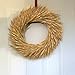 AQUEENLY Wheat Stalks, 50 PCS Natural Dry Wheat Decor for Christmas Wedding Home Office Decoration, 13.7 Inches