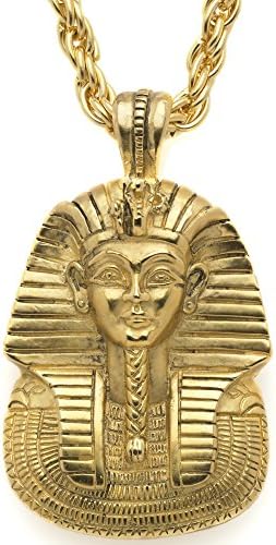 Authentic Reproduction of King Tut Mask Pendant, From Our Museum Store Collection