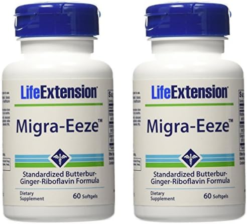 Migra-eeze Standardized Butterbur-ginger-riboflavin Formula (120)